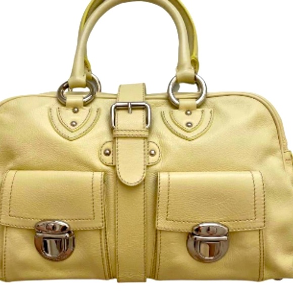 Marc Jacobs Venetia Handbag in Tapioca Yellow - Picture 9 of 12